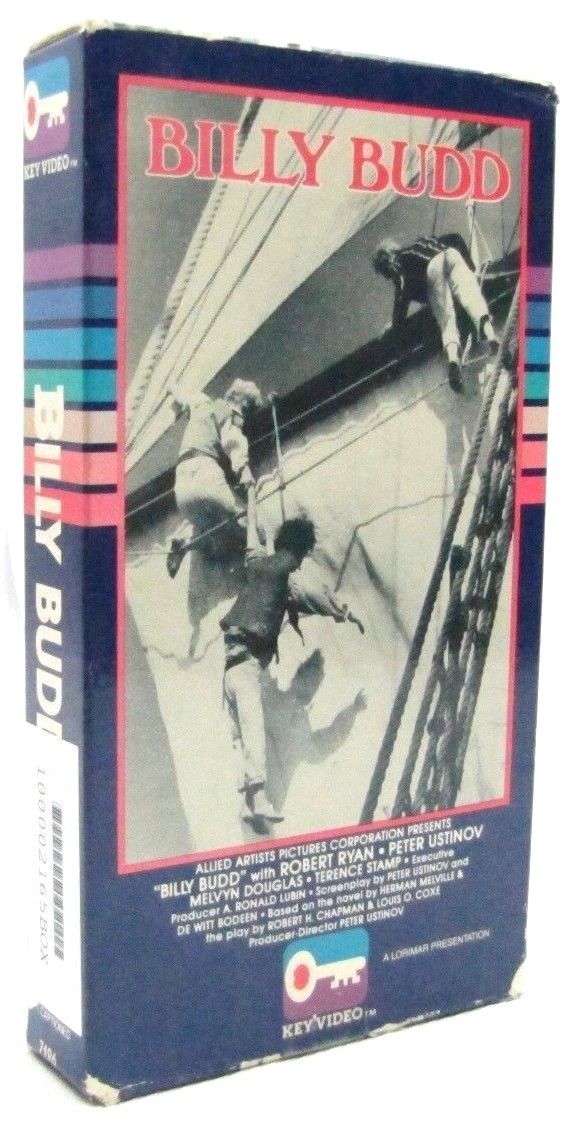 Billy Budd with Robert Ryan VHS 1984 - Treasure Vault Bookshop