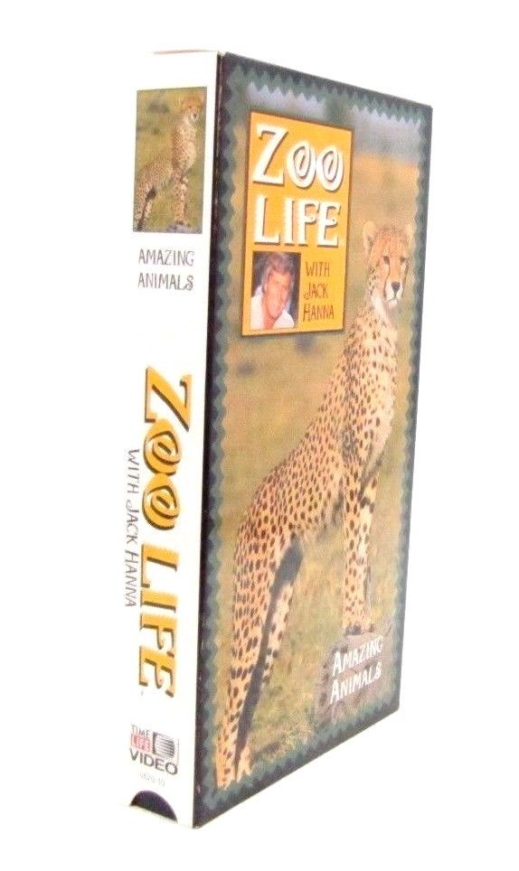 Zoo Life With Jack Hanna Amazing Animals Documentary Time Life Rare VHS  1994 - Treasure Vault Bookshop